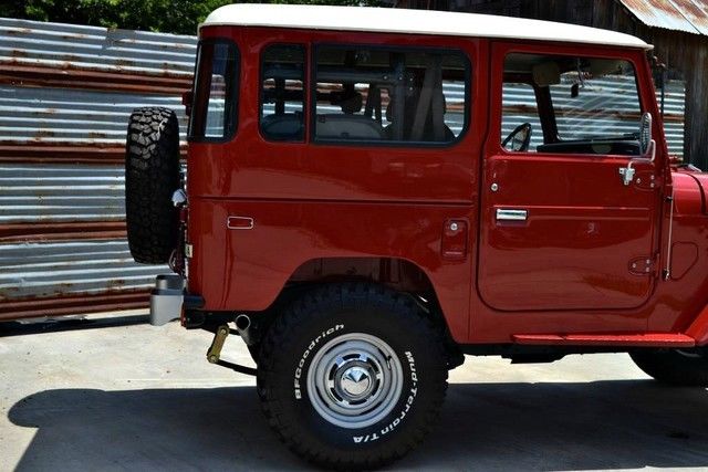 1978 Red Toyota Land Cruiser SUV