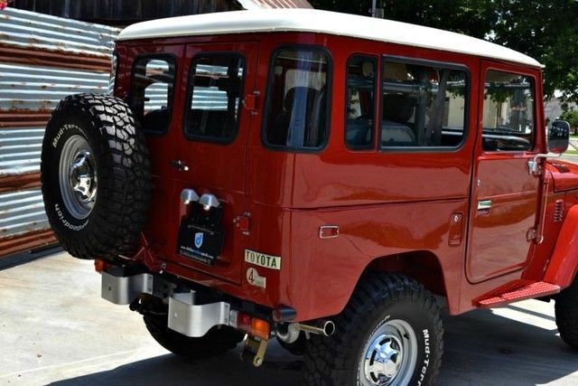 1978 Red Toyota Land Cruiser SUV