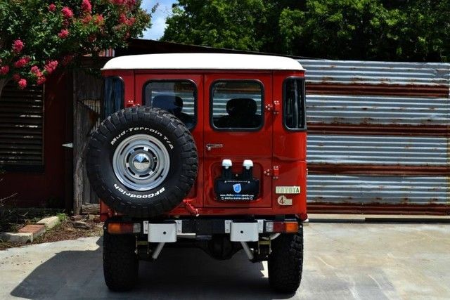 1978 Red Toyota Land Cruiser SUV
