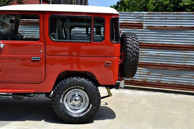 1978 Red Toyota Land Cruiser SUV