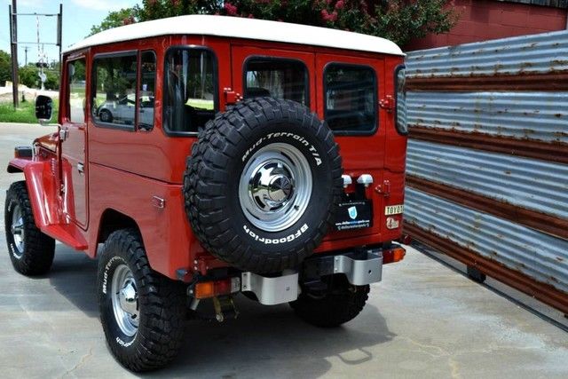 1978 Red Toyota Land Cruiser SUV