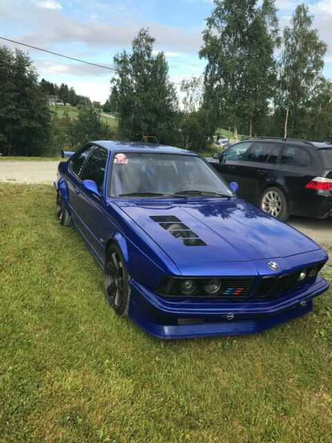1982 Blue BMW 6-Series Coupe