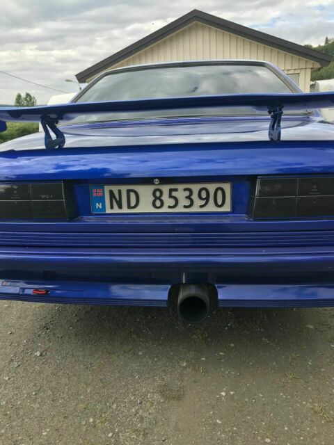 1982 Blue BMW 6-Series Coupe