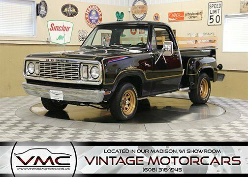 1977 Black Dodge D100 Warlock Pickup (Truck)