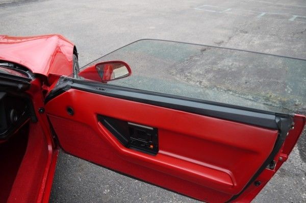 1989 Red Chevrolet Corvette Coupe