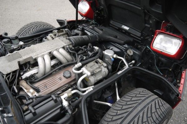 1989 Red Chevrolet Corvette Coupe
