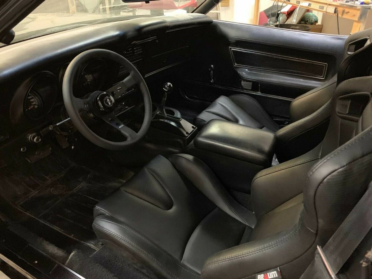 1972 Black Ford Mustang Fastback