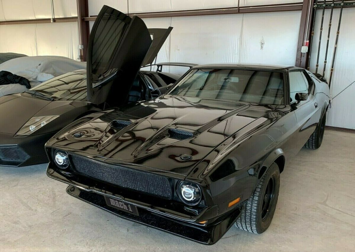 1972 Black Ford Mustang Fastback