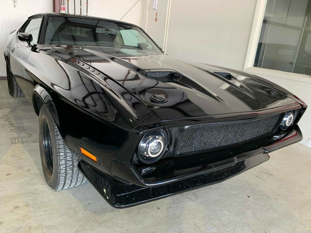 1972 Black Ford Mustang Fastback
