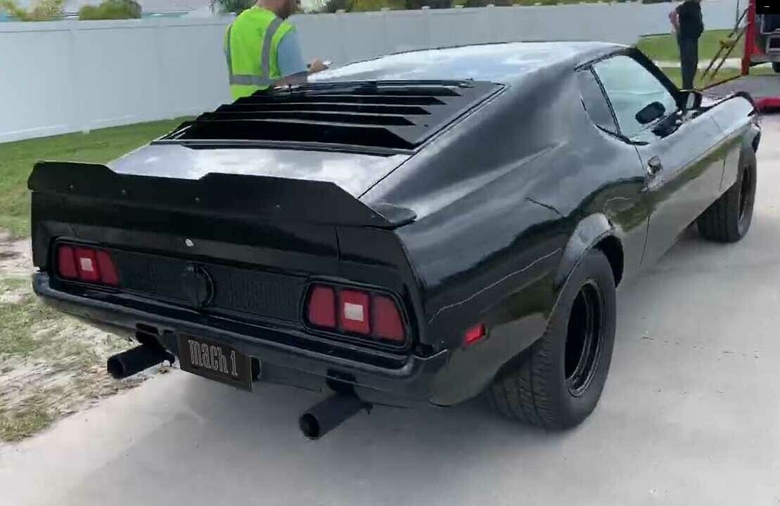 1972 Black Ford Mustang Fastback