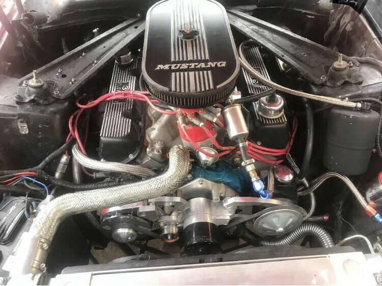 1972 Black Ford Mustang Fastback