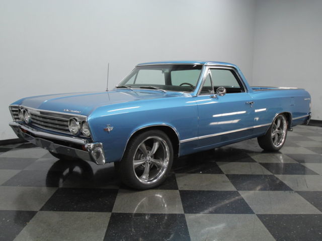 1967 Blue Chevrolet El Camino Pickup (Truck)