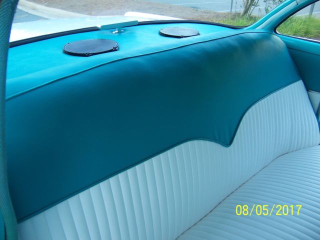 1955 Teal Chevrolet Bel Air/150/210 Sedan