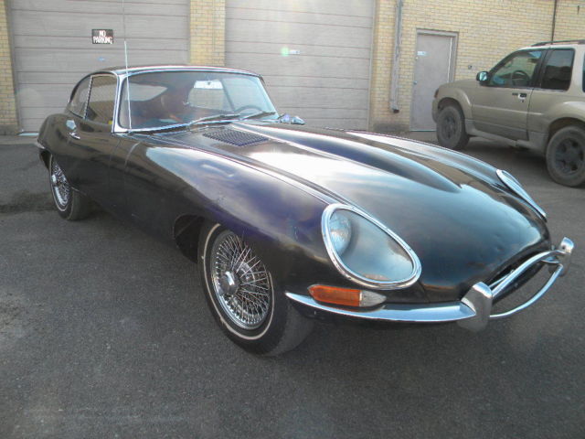 1965 Black Jaguar E-Type Coupe