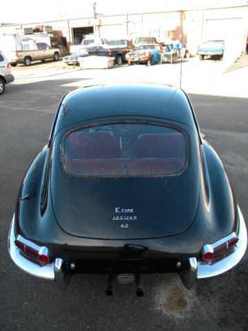 1965 Black Jaguar E-Type Coupe