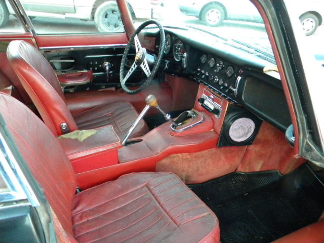 1965 Black Jaguar E-Type Coupe