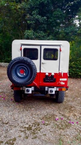 1980 Red Toyota Land Cruiser SUV