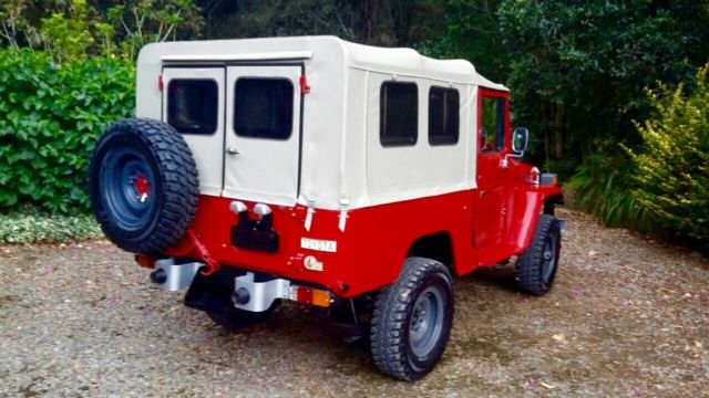 1980 Red Toyota Land Cruiser SUV