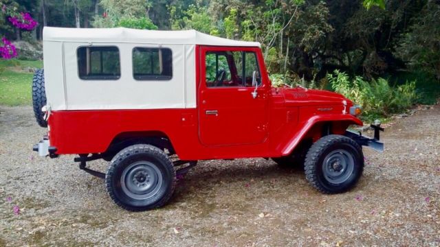 1980 Red Toyota Land Cruiser SUV
