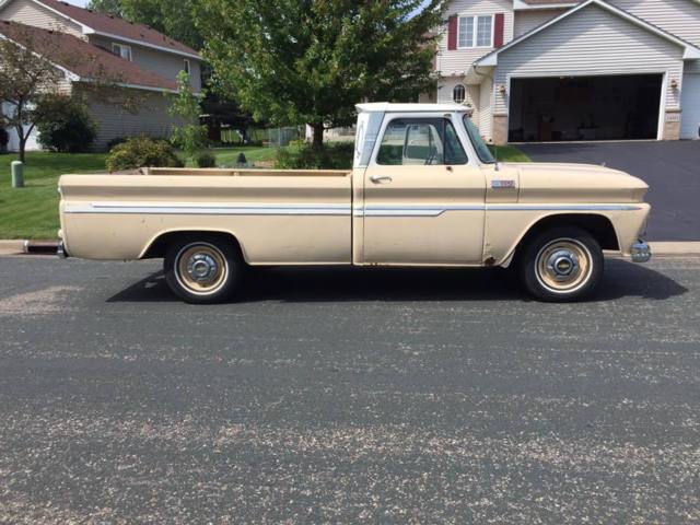 1965 Tan Chevrolet C-10 truck