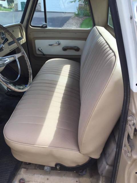 1965 Tan Chevrolet C-10 truck