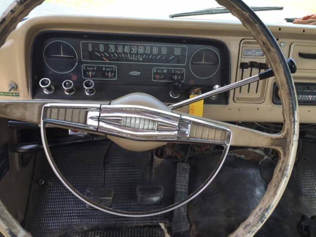 1965 Tan Chevrolet C-10 truck