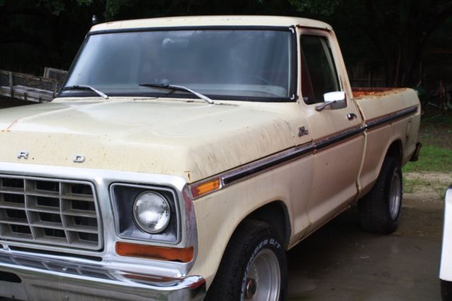 1978 White Ford F-100 Short Bed