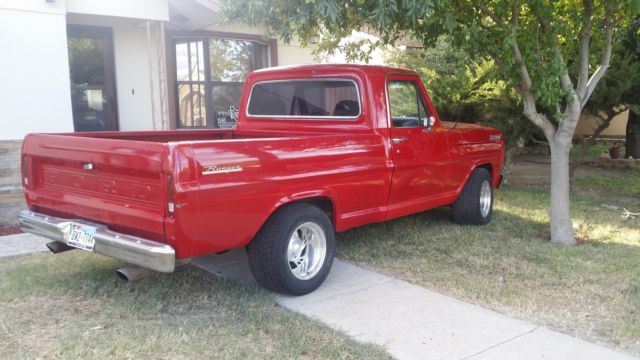 1968 Black Ford F-100 Standard Cab Pickup