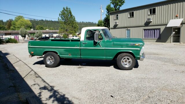 1969 Green Ford F-100