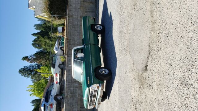 1969 Green Ford F-100