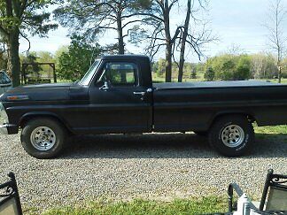 1968 Black Ford F-100 Standard Cab Pickup