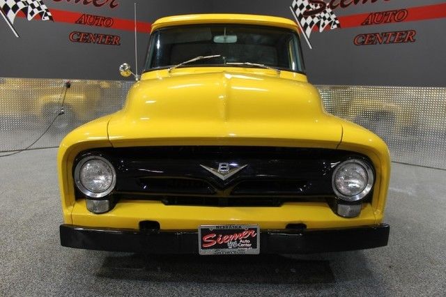 1956 Yellow Ford F-100 Pickup Truck