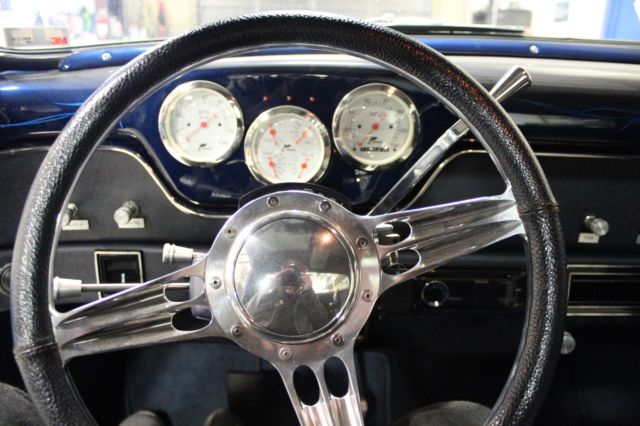 1955 Blue Ford F-100 Standard Cab Pickup