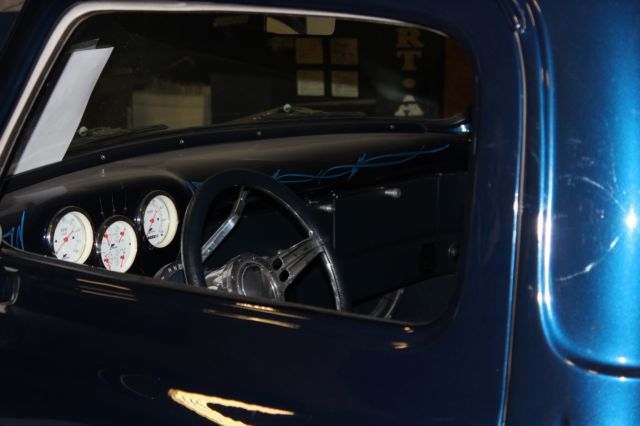 1955 Blue Ford F-100 Standard Cab Pickup