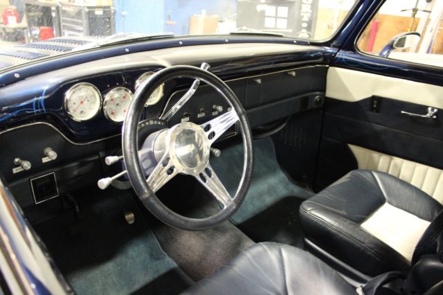 1955 Blue Ford F-100 Standard Cab Pickup