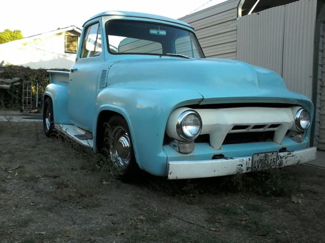 1954 SKE Ford F-100 SHORT BED PICKUP