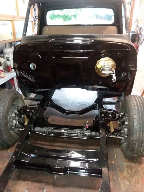 1954 Black Ford F-100 Cab & Chassis