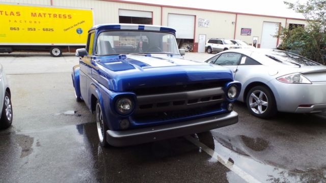 1957 Blue Ford F-100