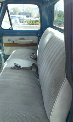 1969 Blue/white Ford F-100 Standard Cab Pickup