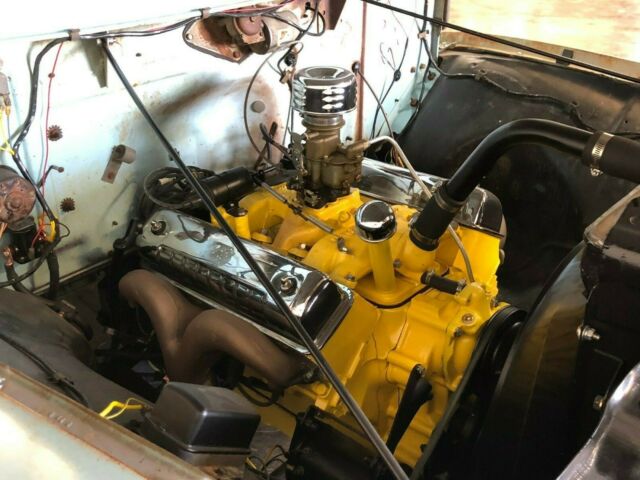 1956 Blue Ford F-100 Stepside Pickup