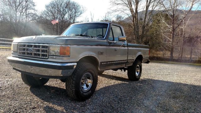 1987 Gray Ford F-150 Standard Cab Pickup