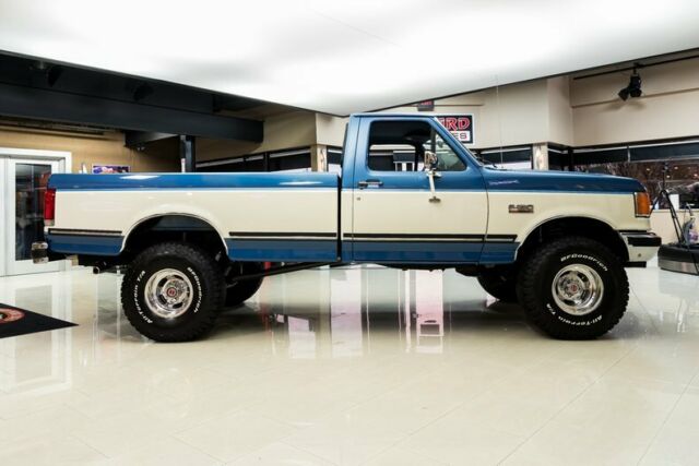 1988 Blue Ford F-150 Pickup (Truck)