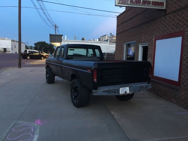 1978 Black Ford F-250