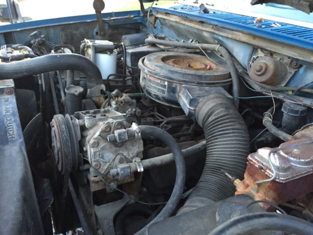1984 Blue Ford F-250 Standard Cab Pickup