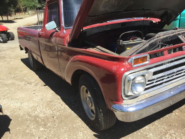 1966 Special Order From Factory Ford F-250 Cab & Chassis