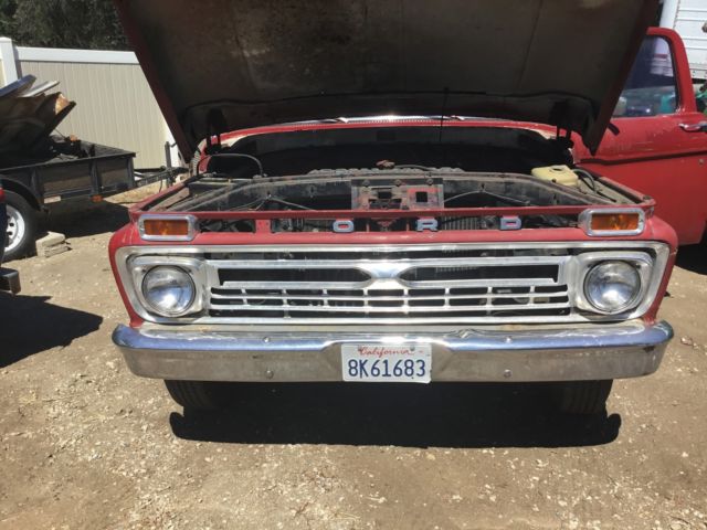 1966 Special Order From Factory Ford F-250 Cab & Chassis