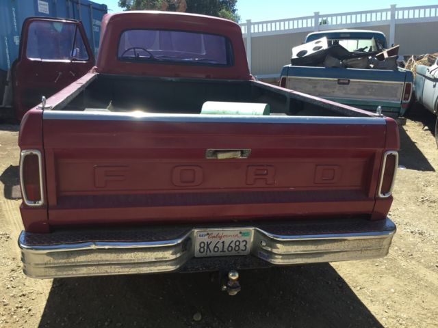 1966 Special Order From Factory Ford F-250 Cab & Chassis