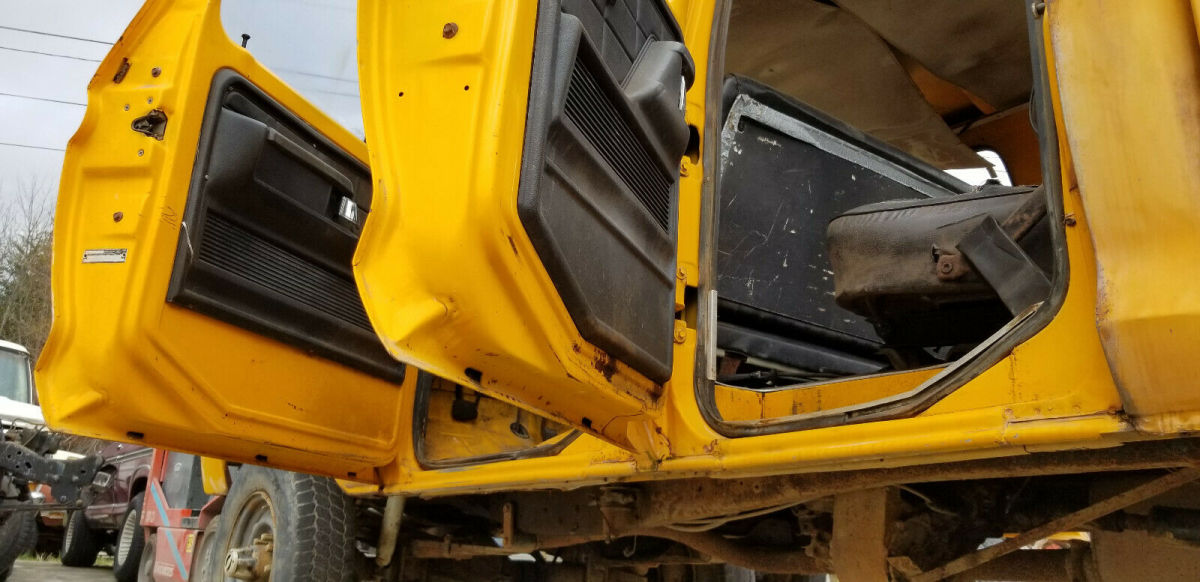 1977 Yellow Ford F-250 Crew Cab Pickup