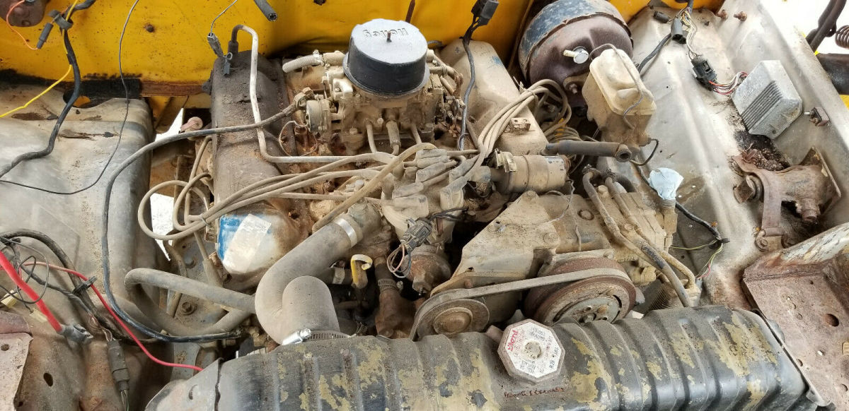 1977 Yellow Ford F-250 Crew Cab Pickup