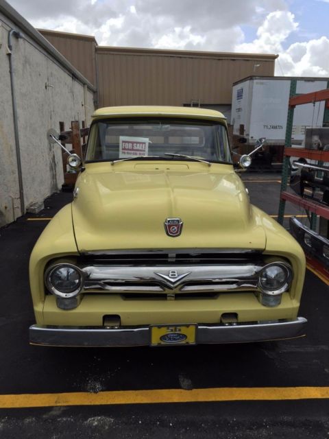 1956 Yellow Ford F-350 PICKUP